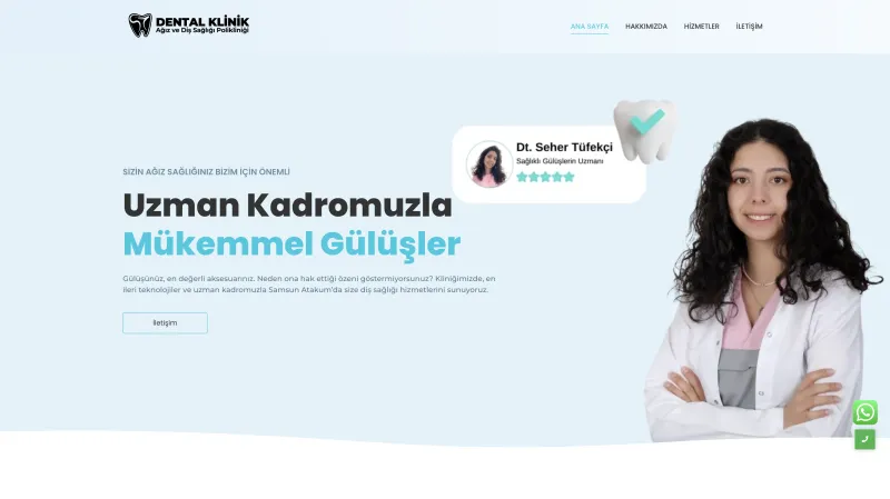 Dental Clinic Website Design