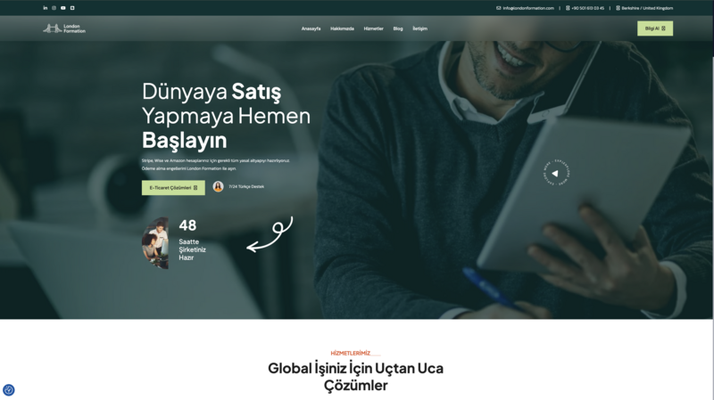 London Formation E-Commerce Website