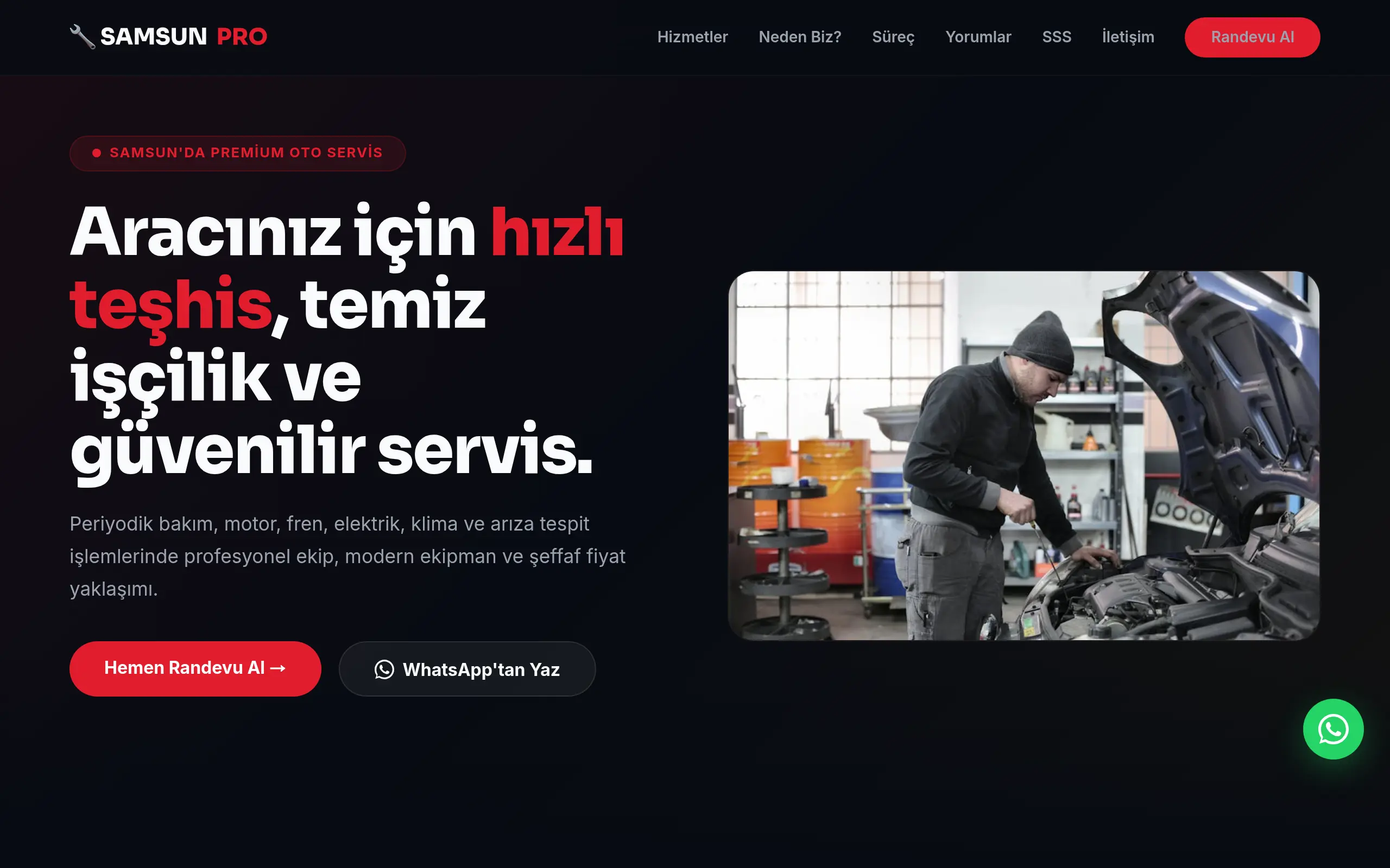 Oto Tamir / Servis