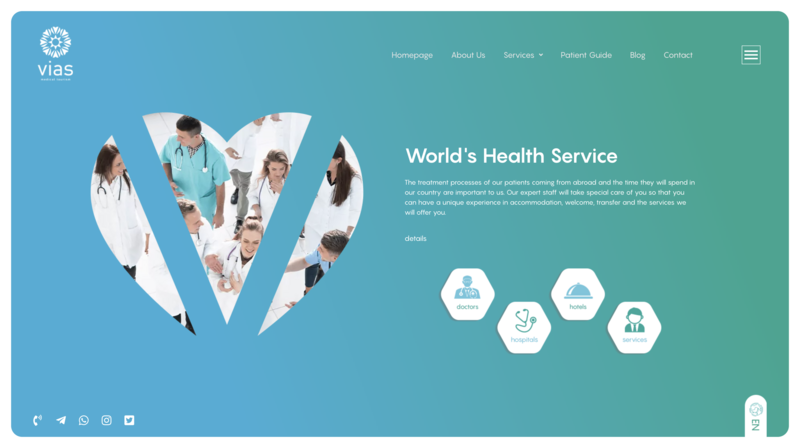 Vias Health Tourism Website
