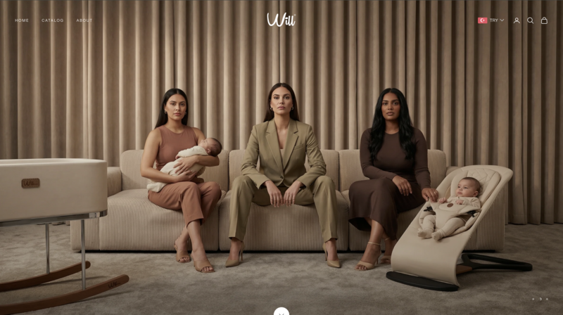WillBabies Luxury E-Commerce Store